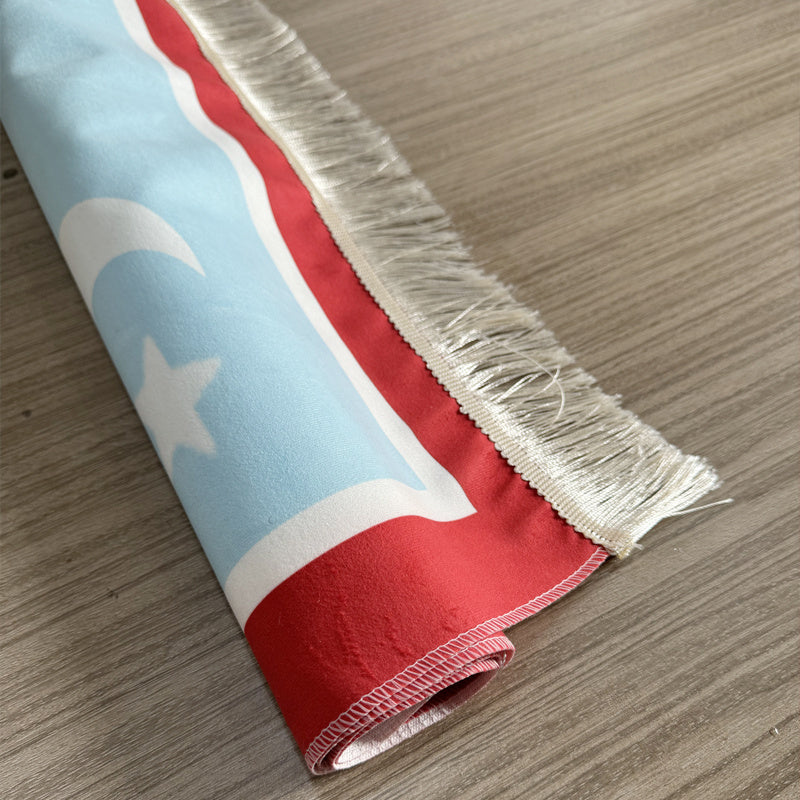 Tragbarer und Faltbarer Gebetsteppich (Pink)