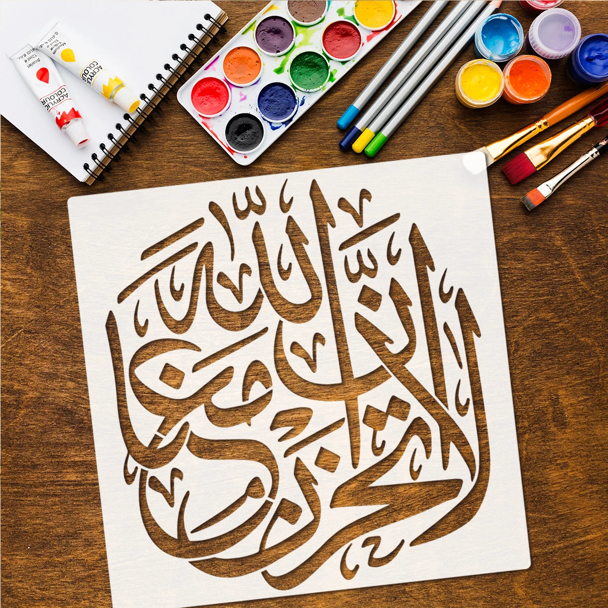 Schablonen-Set (9 Stück, Wiederverwendbar)