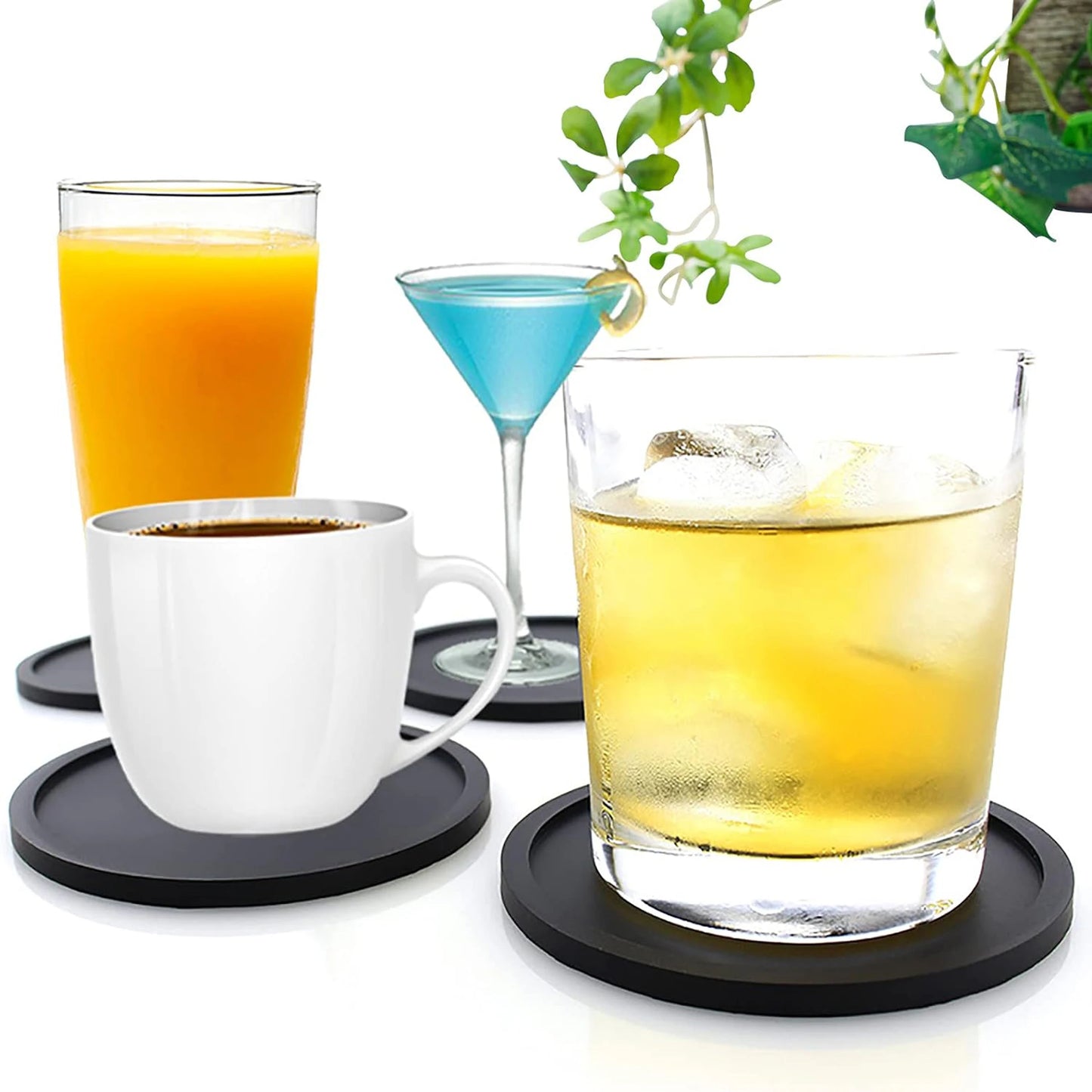 Anti-Rutsch Silikon-Untersetzer für Getränke