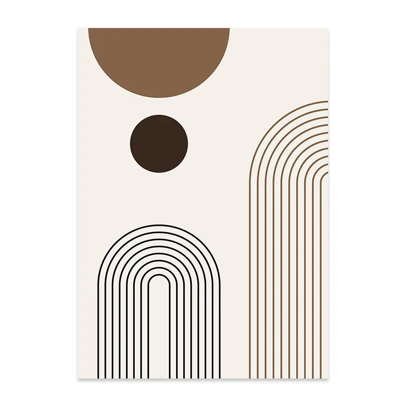 Scandinavian Abstract Canvas Prints for Modern Home Decor