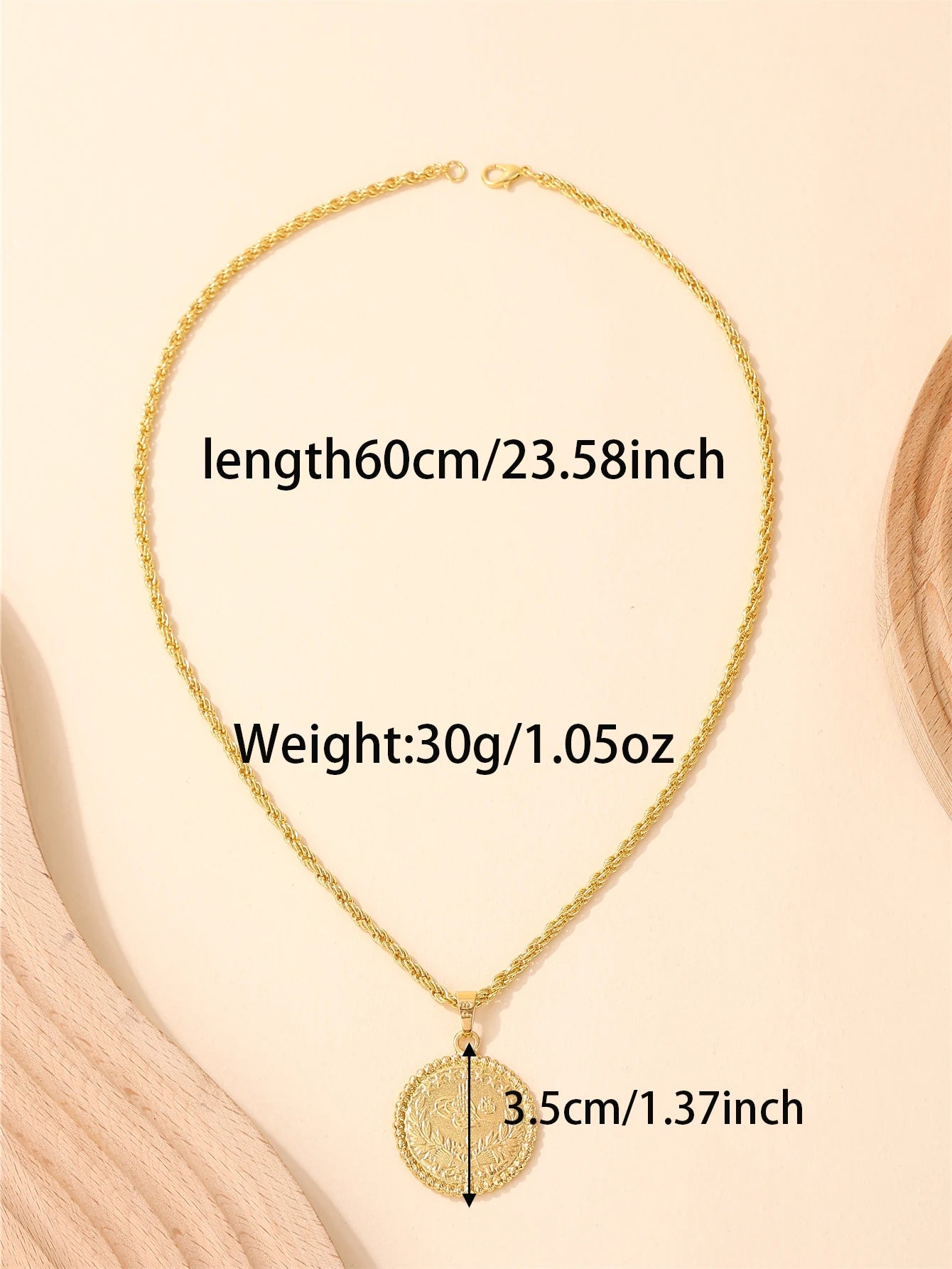 Minimalistische Anhänger-Halskette