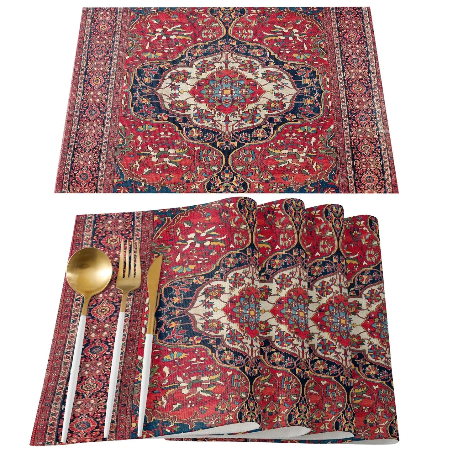 Umweltfreundliches Tischset