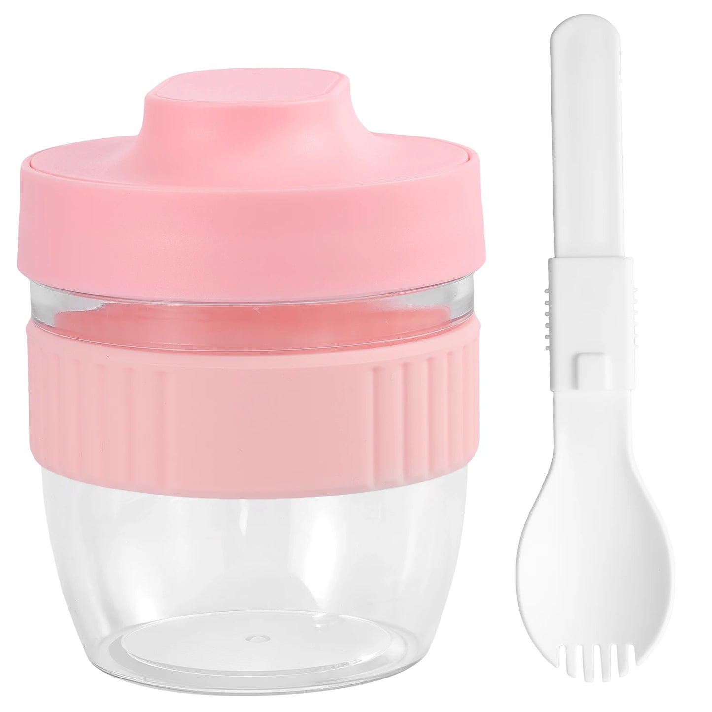 Moderner 2-in-1 Becher für Overnight Oats und Müsli