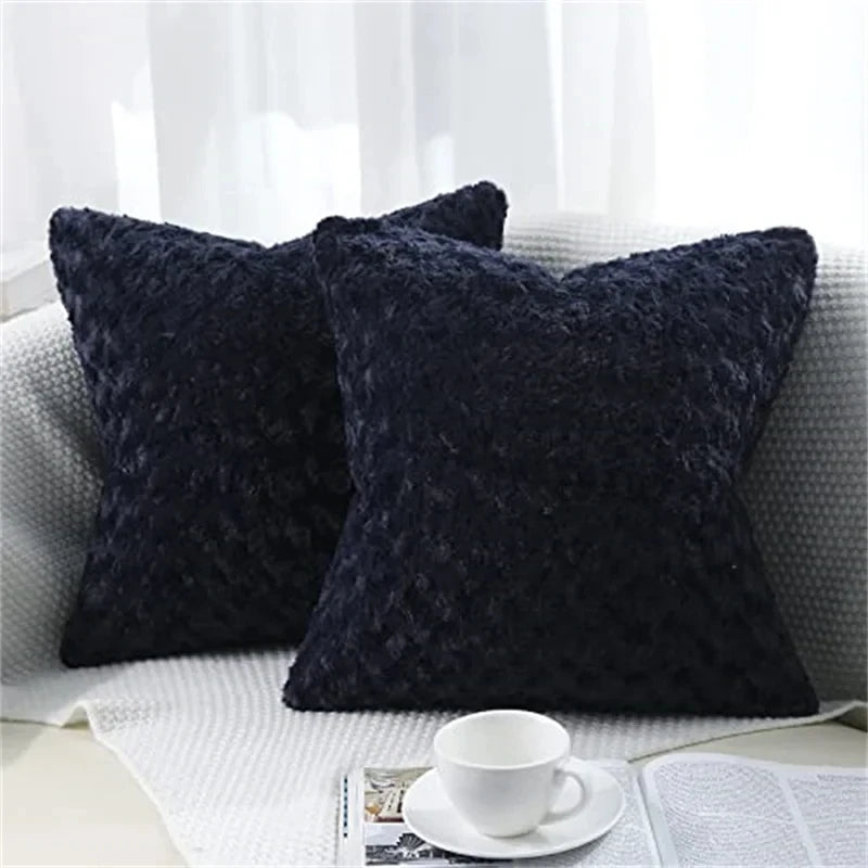 Luxuriöser 3D-Rosen Kissenbezug