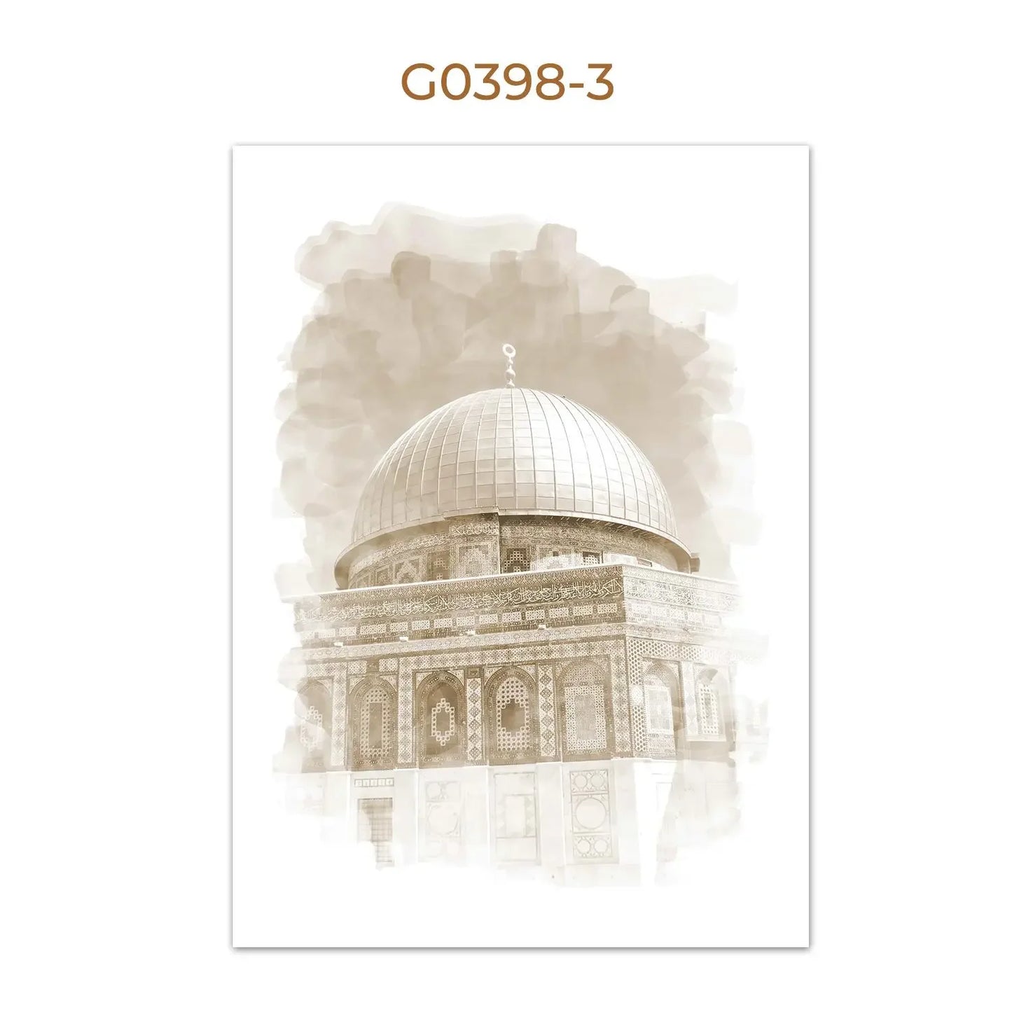 Moderner Leinwanddruck: Islamische Kalligrafie (Lettering)