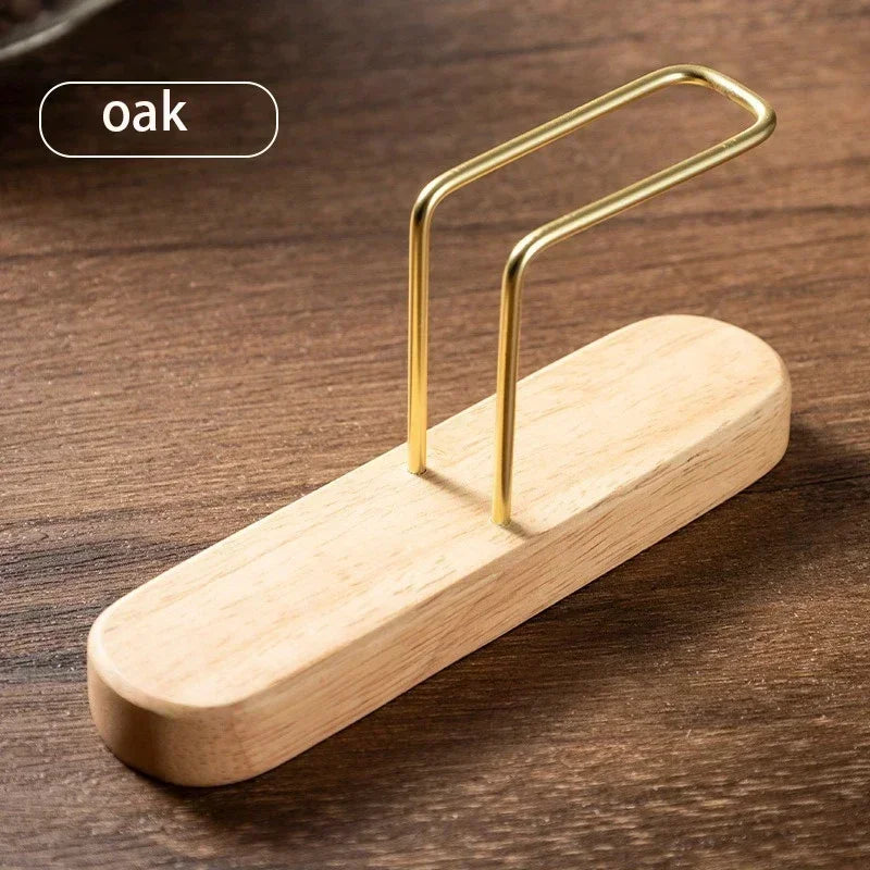 Eleganter Filterpapier-Halter aus Holz für Kaffeeliebhaber