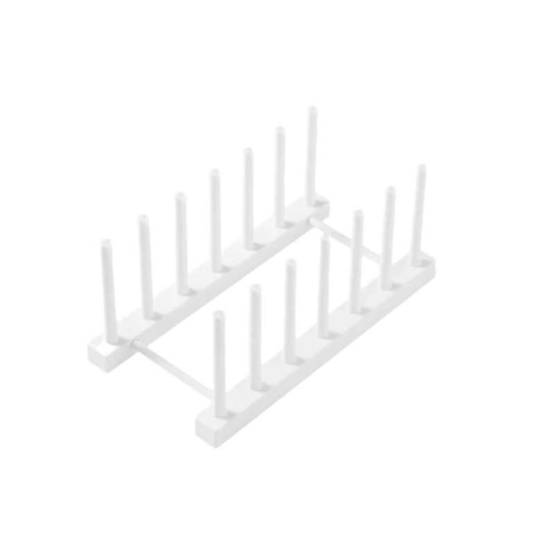 Multifunktionales Abtropfgestell für Geschirr und Deckel