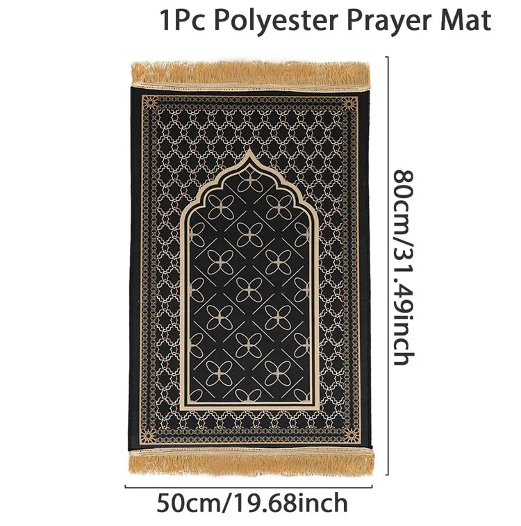 Polyester Gebetsteppich mit Druckmuster