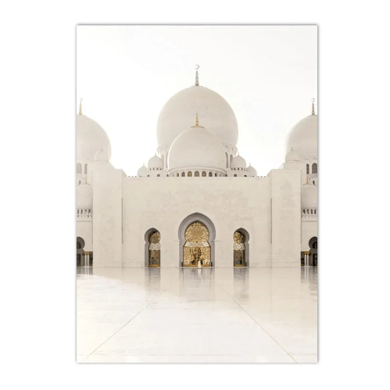 Islamische Stillleben-Leinwand