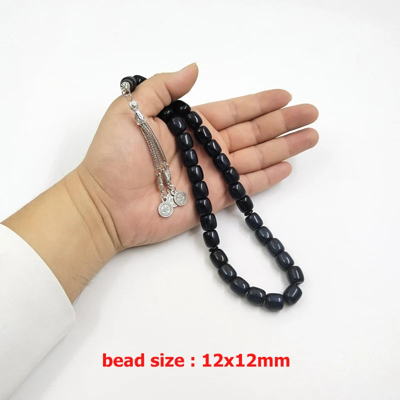 Tasbih: Markante Gebetskette aus Edelharz