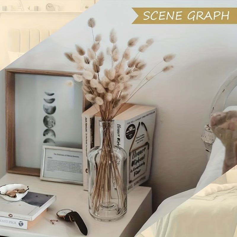 Großes Künstliches Pampasgras & Hasenschwanz-Strauß-Set (101-teilig)