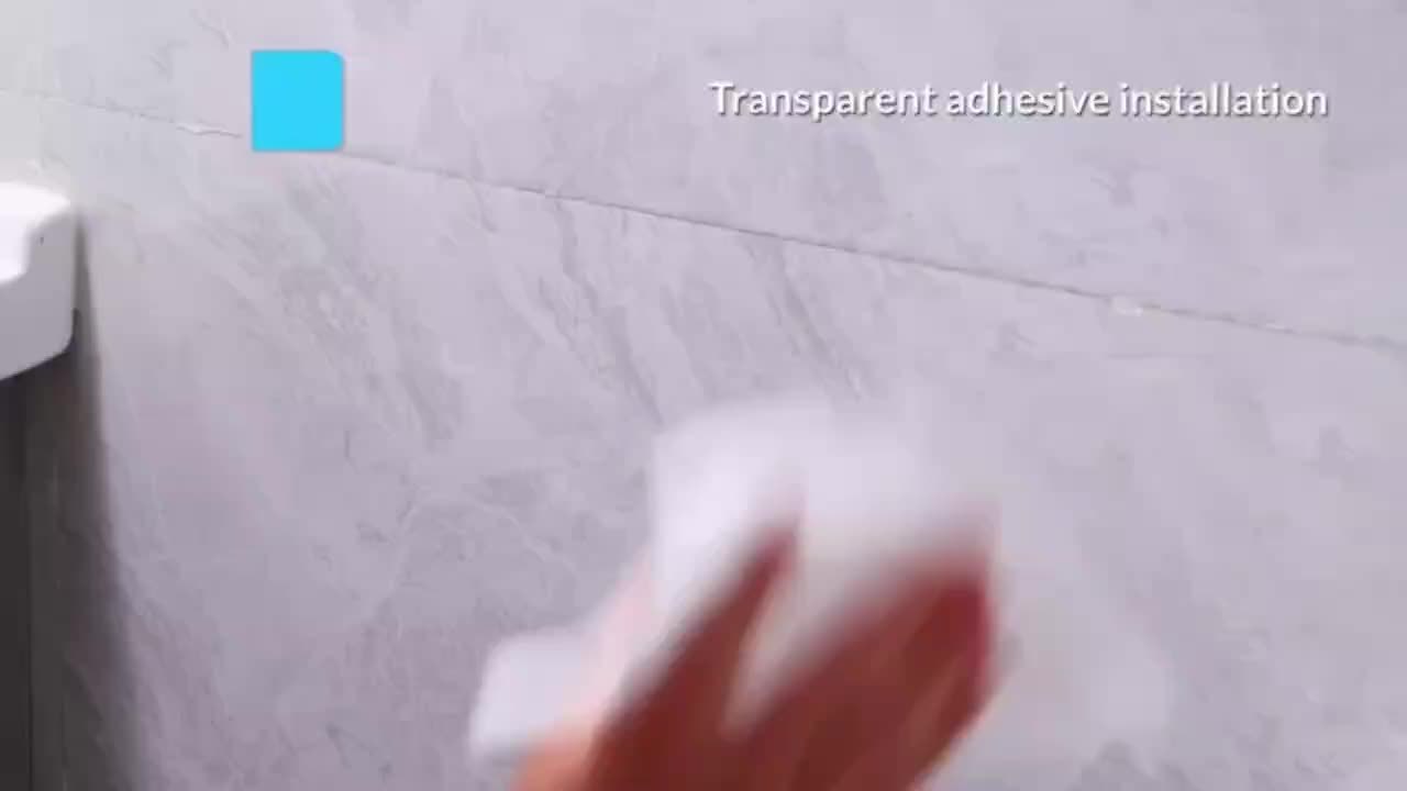 Wandmontierter Toilettenpapierhalter mit Ablage aus Edelstahl