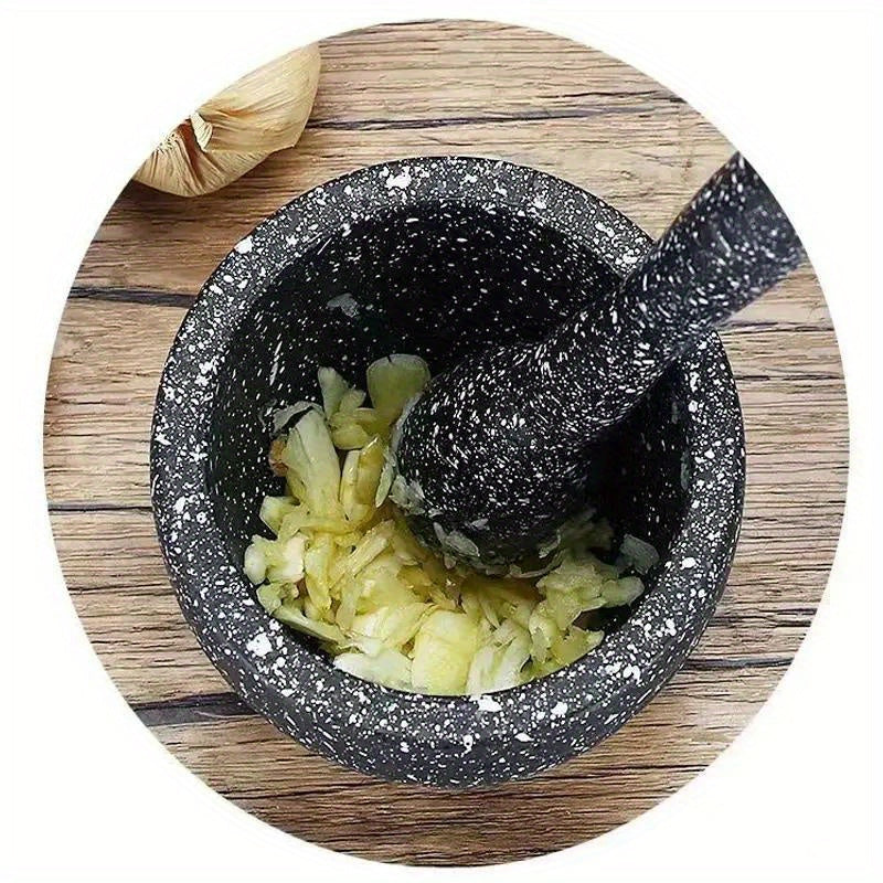 Set Multifunktionaler Mörser und Stößel aus Harz