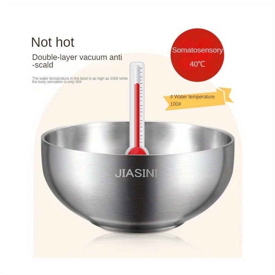 Großvolumige Isolierte Schüssel aus Edelstahl