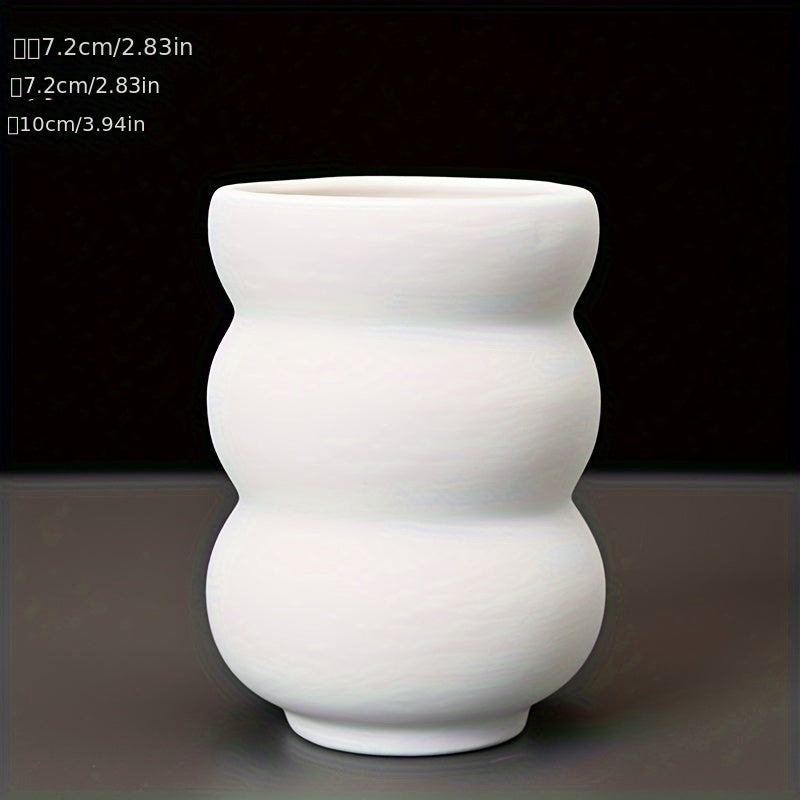 DIY Bemalbare Klassische Keramik-Zylindervase