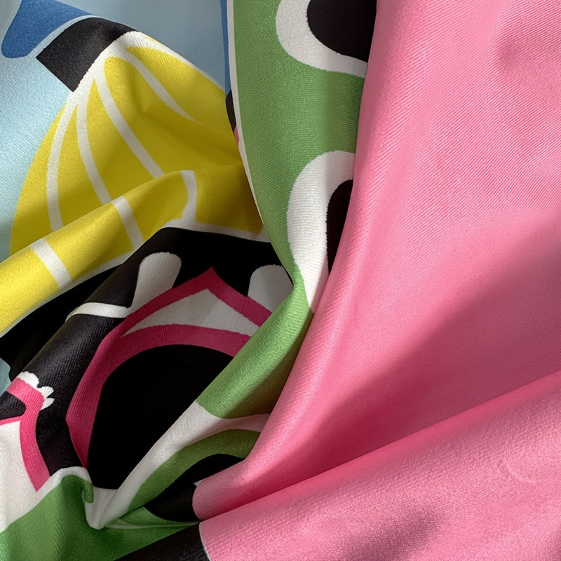 Tragbarer und Faltbarer Gebetsteppich (Pink)