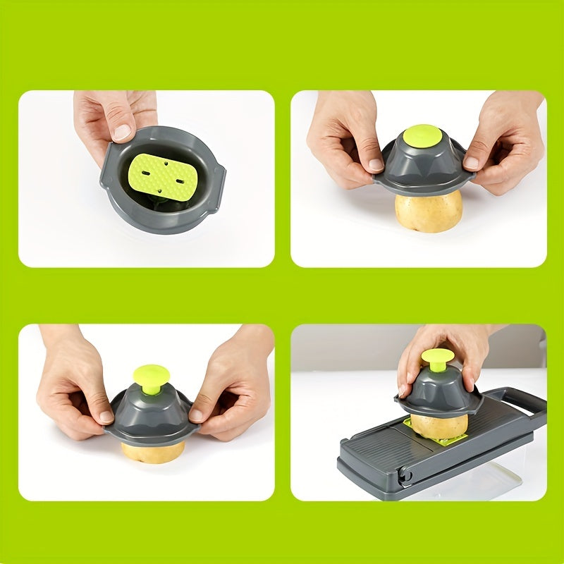 anuelles 14/16-teiliges Multifunktions-Gemüseschneider-Set