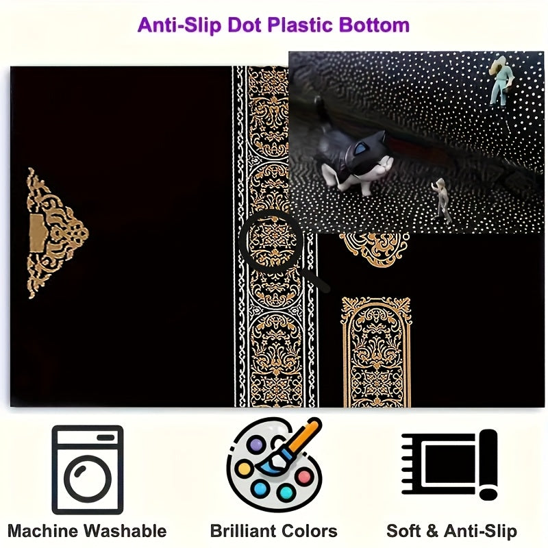 Leichtgewichtiger und Rutschfester Teppich für Innenräume