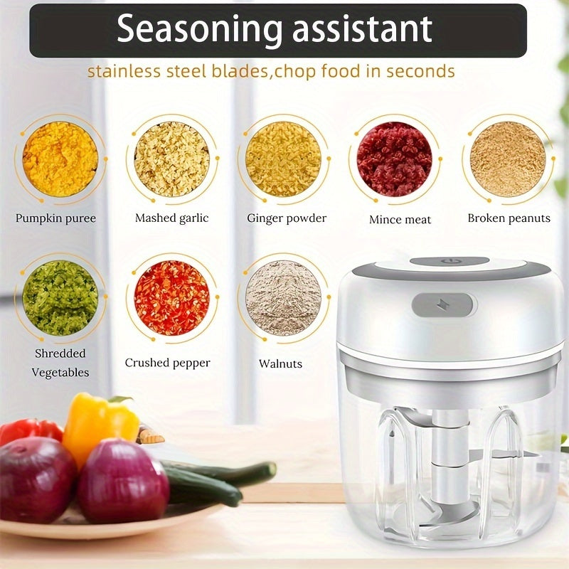 Kleiner Automatischer Küchen-Zerkleinerer (USB-Ladefunktion)