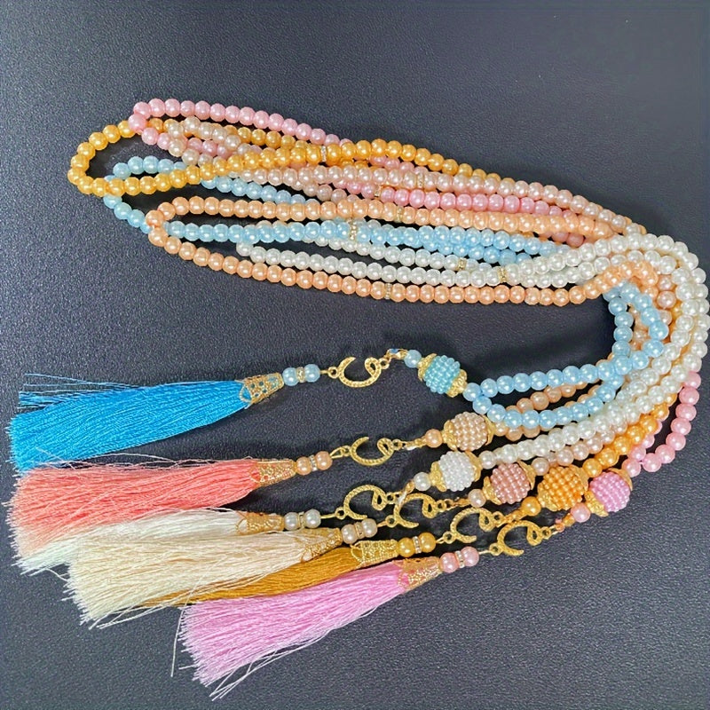 Elegante Gebetskette (Tasbih) aus Harz im Arabischen Stil