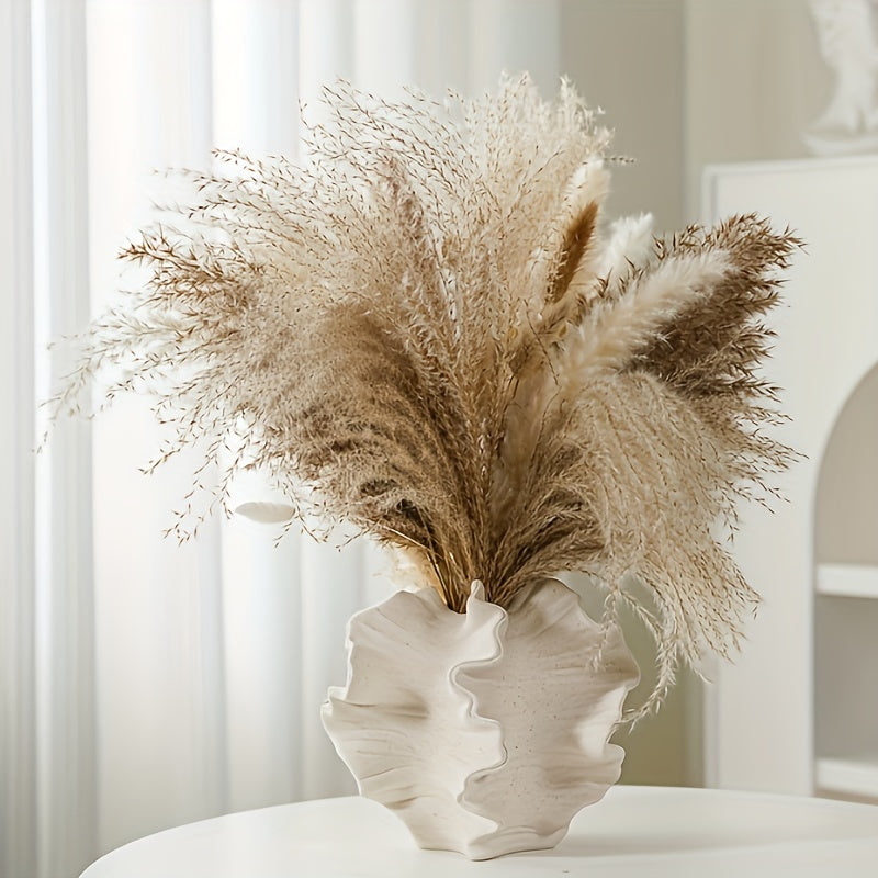 Europäische Zylindervase aus Weißer Keramik