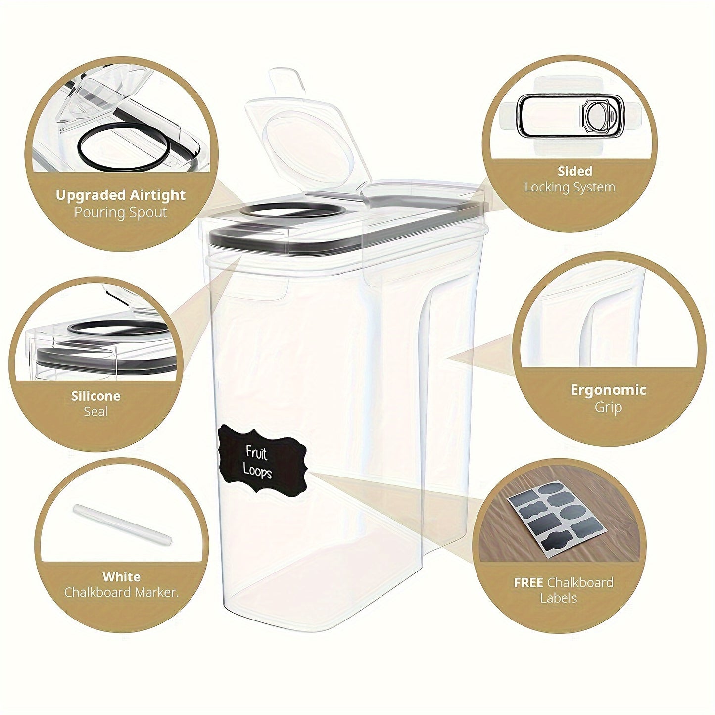 Set Multifunktionaler Mörser und Stößel aus Harz