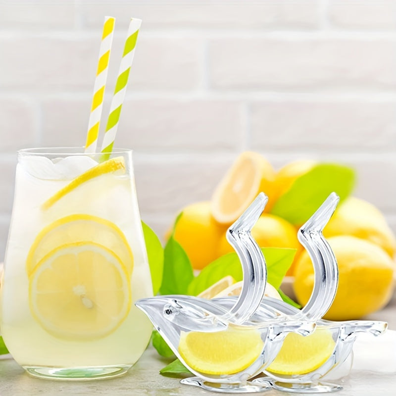 Tragbare Zitruspresse im Kreativen Vogel-Design