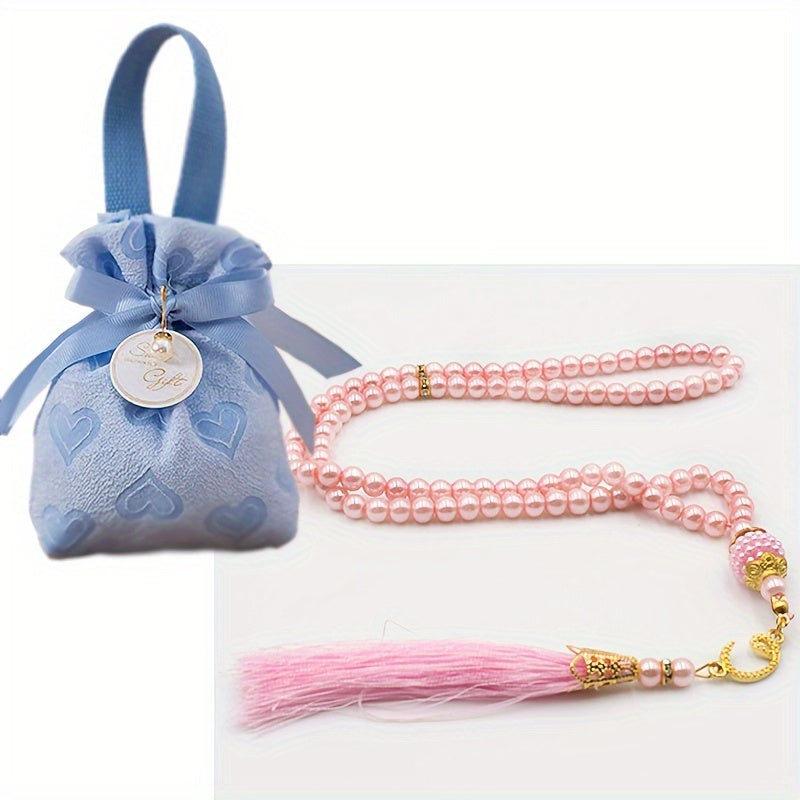 Elegante Gebetskette (Tasbih) aus Harz im Arabischen Stil