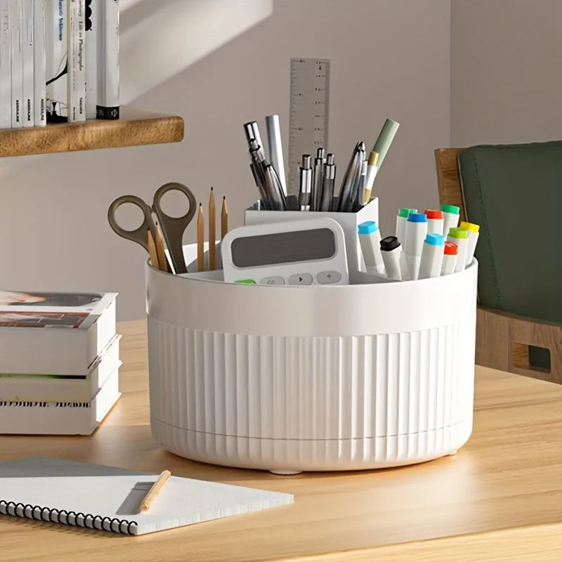 360° „Spin & Style“ Organizer – Drehbare Luxus-Aufbewahrung