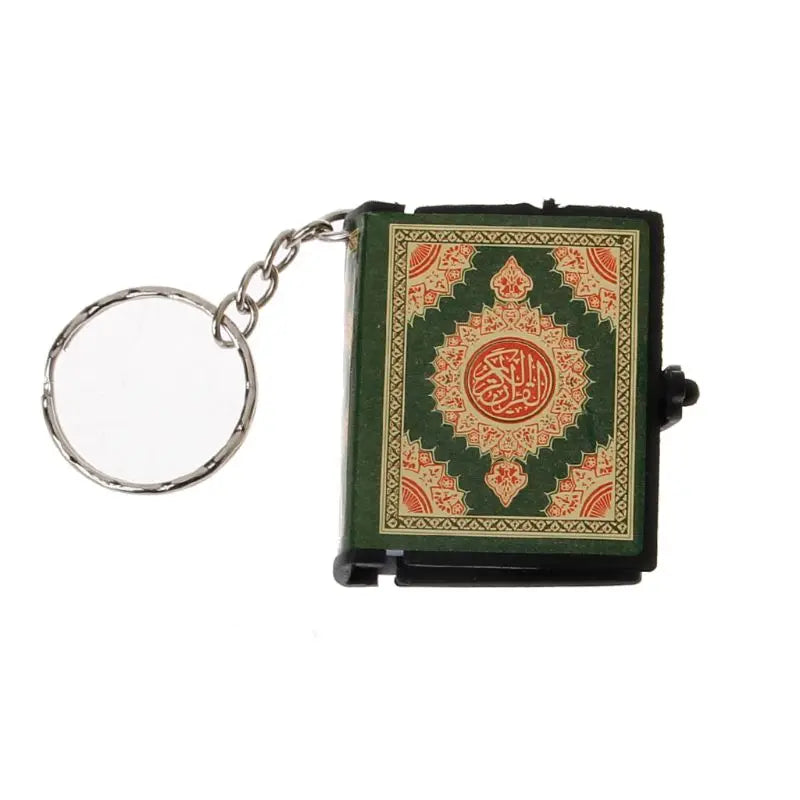 Mini Koran-Anhänger Schlüsselanhänger (Vintage Stil)