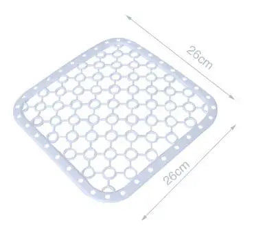 Quadratische Multifunktions-Abtropf- und Hitzeschutzmatte