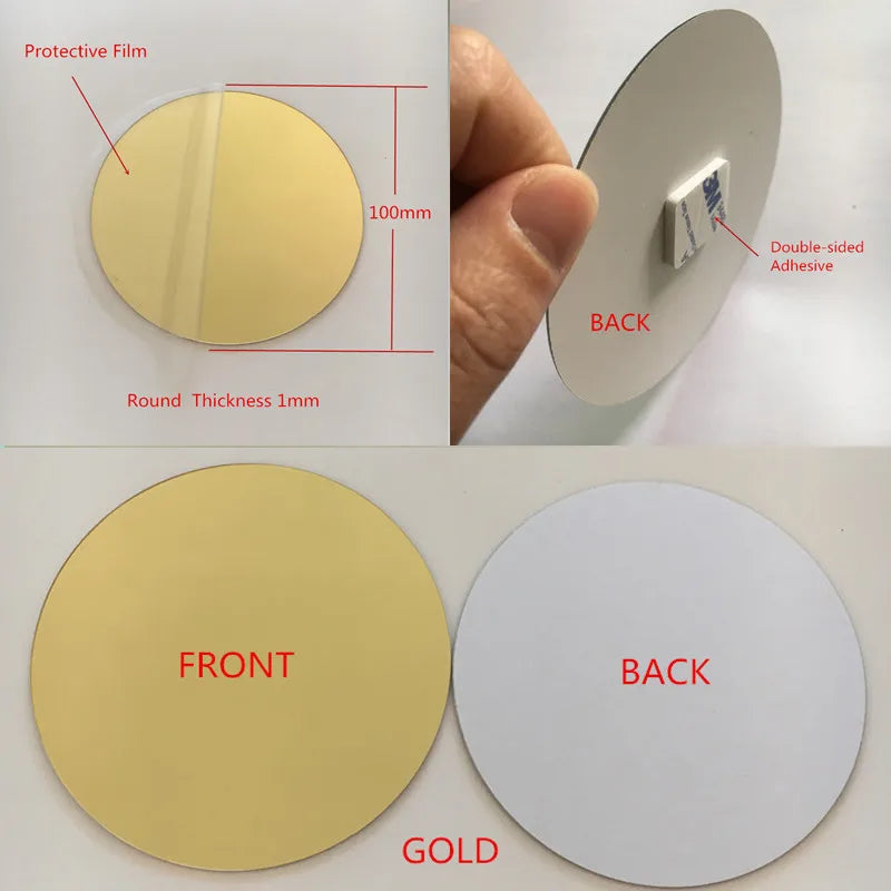 Selbstklebende Acryl-Spiegel-Wandsticker