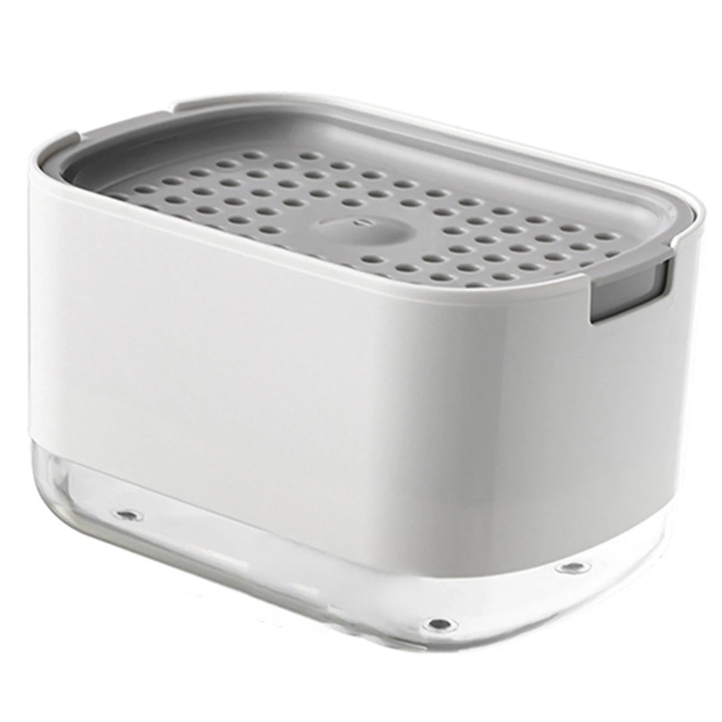 2-in-1 Seifenspender-Set mit Schwammhalter