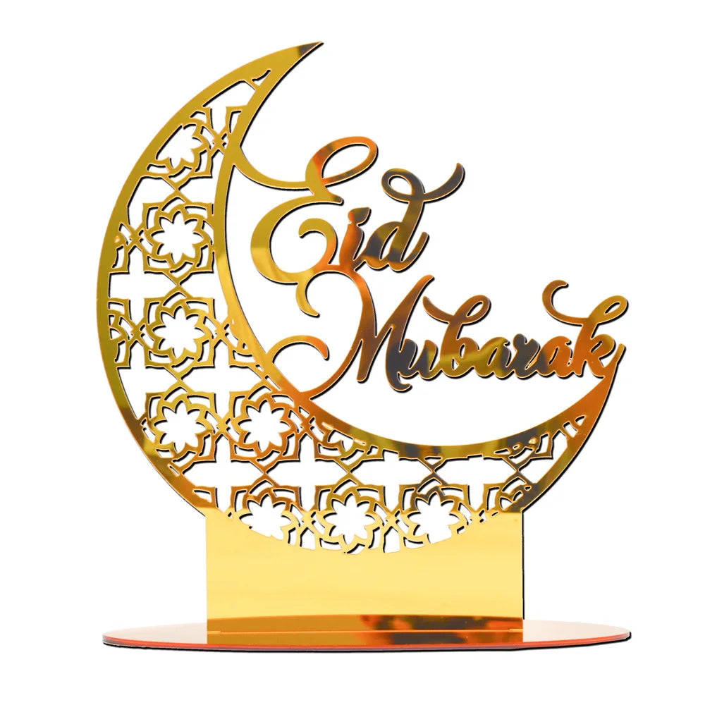 Elegante Ramadan & Eid Tischdekoration aus Acryl