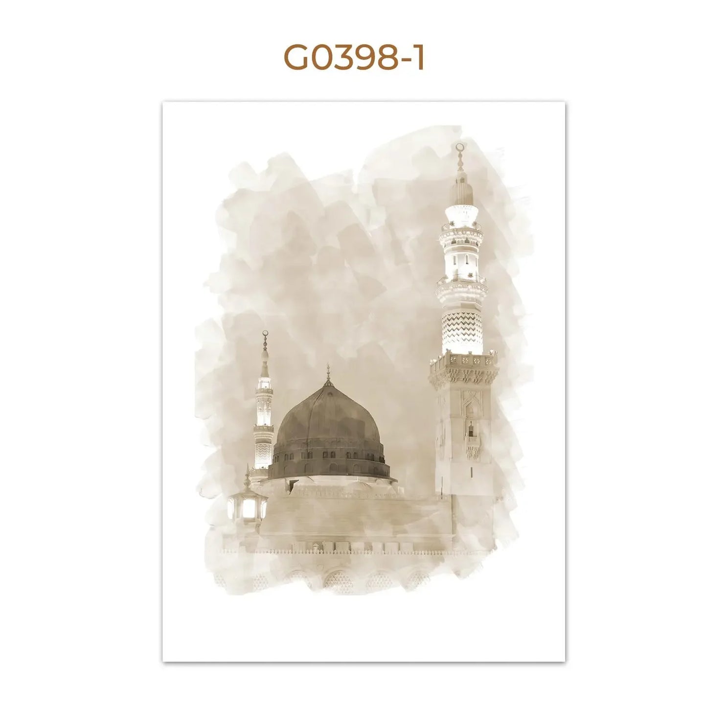 Moderner Leinwanddruck: Islamische Kalligrafie (Lettering)