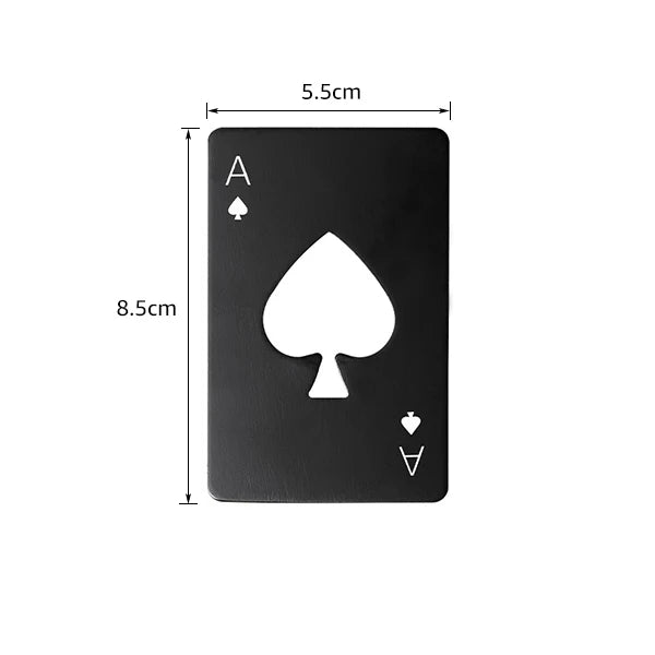 Multifunktionaler Flaschenöffner aus Edelstahl