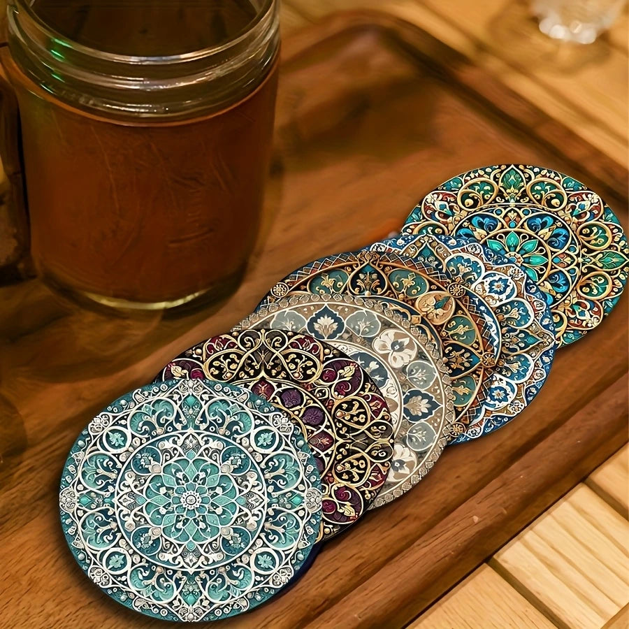 „Artisan Wood“ – Eco-Friendly Untersetzer (10x10cm)