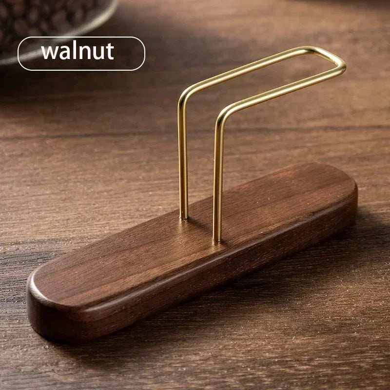 Eleganter Filterpapier-Halter aus Holz für Kaffeeliebhaber