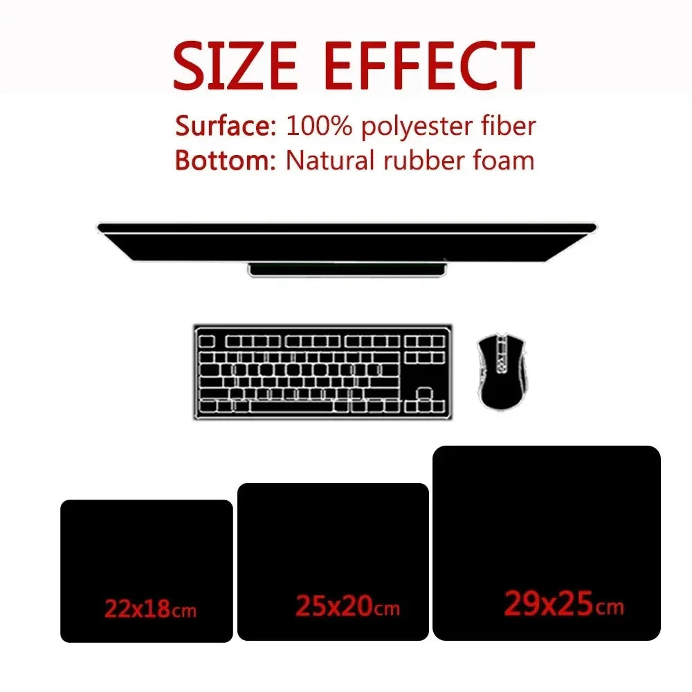 Performance Mousepad „Persian Shield“ – Wasserdicht & Randverstärkt