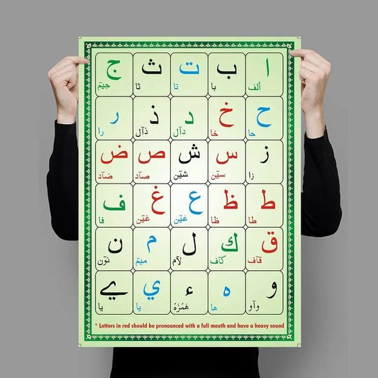 arabsiches Alphabet für Kinder Ungerahmt)