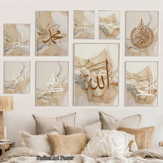 Hochwertiger Baumwoll-Leinwanddruck