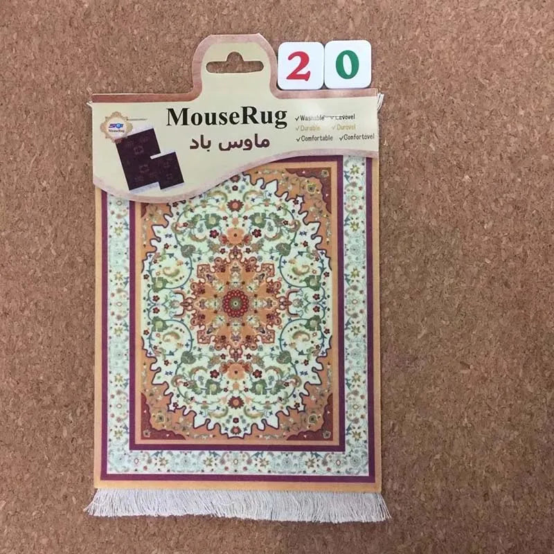 Mini-Mousepad „Persian Small“ – Rutschfest & Kompakt im Orient-Look