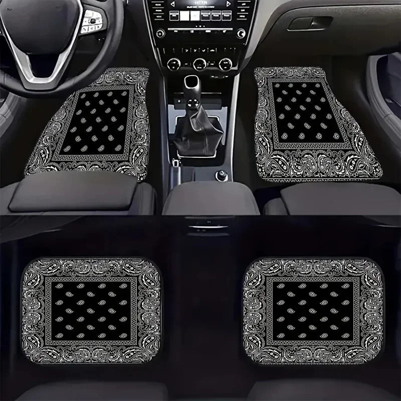 Auto-Fußmatten Set „Grand Bazaar“ – 4-teilig im antiken Orient-Design