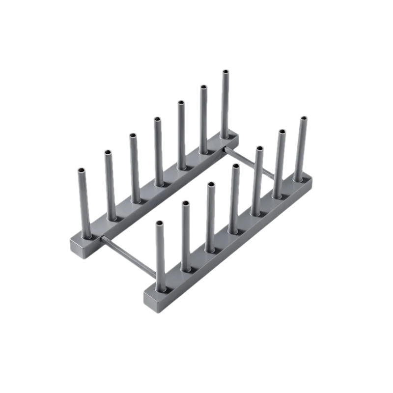 Multifunktionales Abtropfgestell für Geschirr und Deckel
