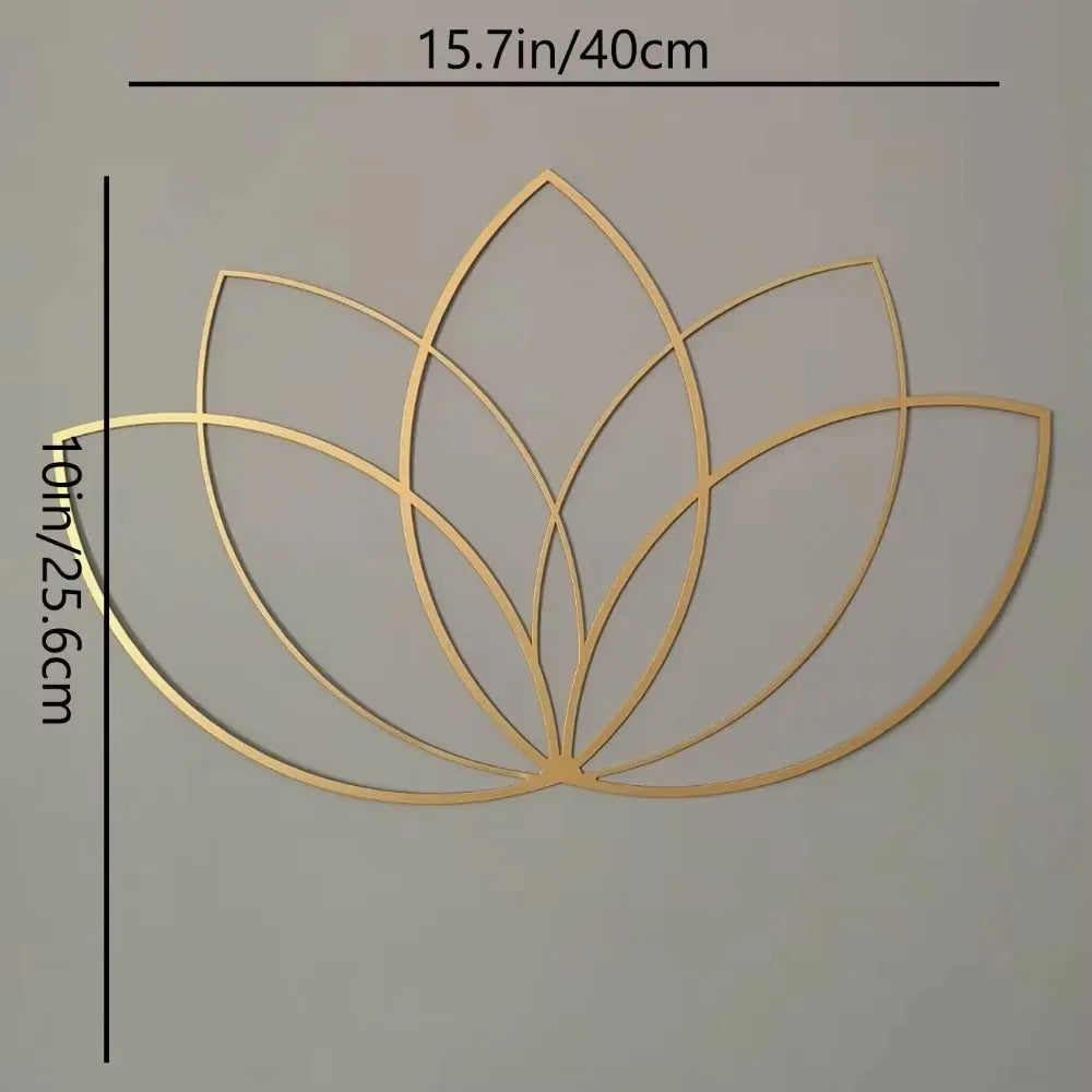 Elegante Islamische Metall-Wandkunst: 'Alhamdulillah'