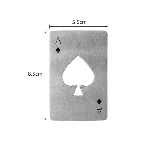 Multifunktionaler Flaschenöffner aus Edelstahl