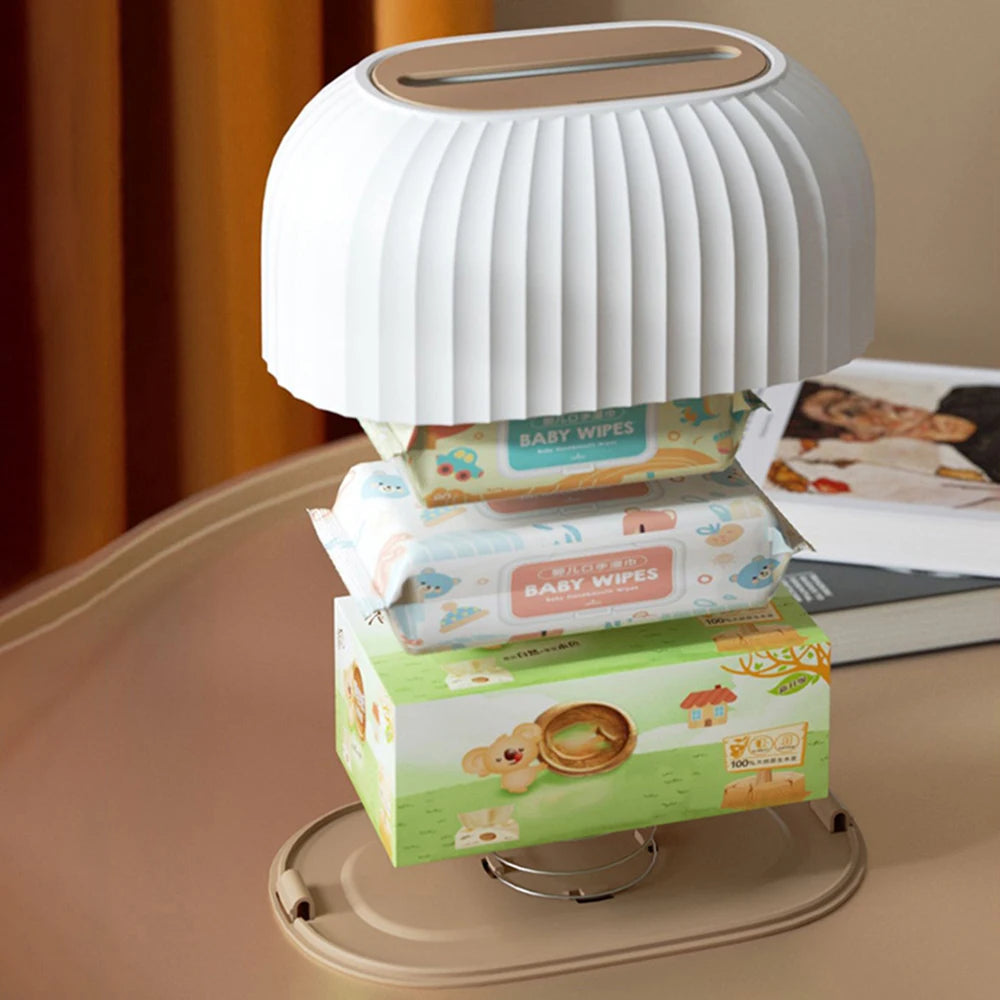 Luxuriöse Taschentuchbox mit Federfach (Spring Tissue Box)
