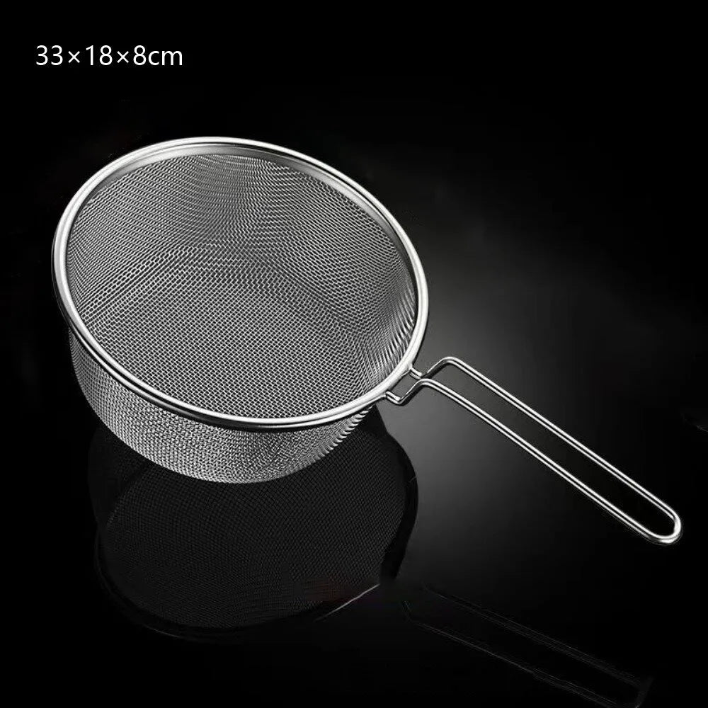 Multifunktionaler Edelstahl-Frittier- und Siebkorb