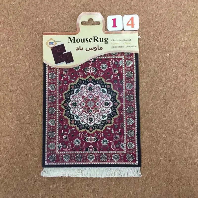 Mini-Mousepad „Persian Small“ – Rutschfest & Kompakt im Orient-Look