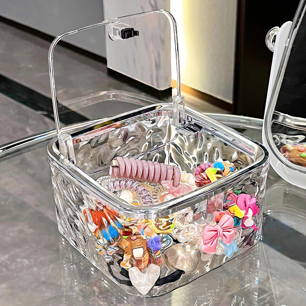 Kristall-Aufbewahrungsbox „Clarity“ – Für Haarschmuck & Accessoires